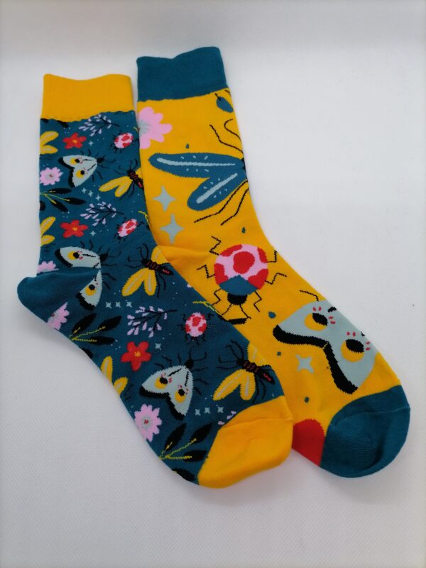 Chaussettes Amusantes PAPILLONS